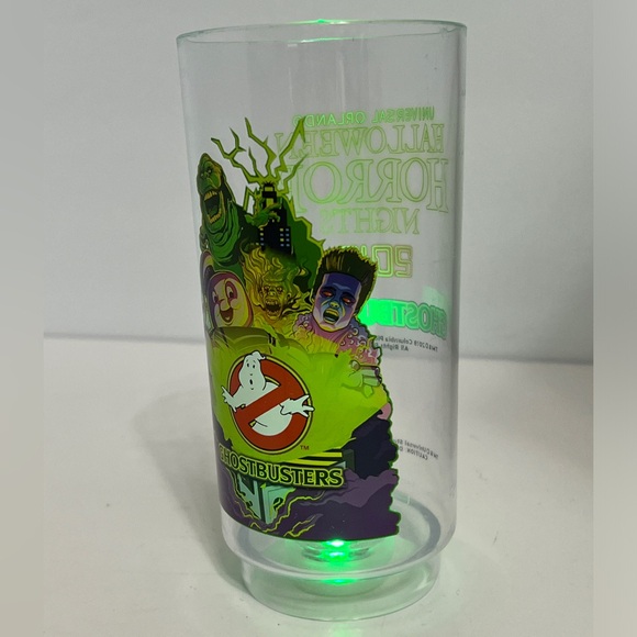 Ghostbusters Halloween Horror Nights 2019 Light Up Plastic Cup Universal WORKS - Picture 3 of 10